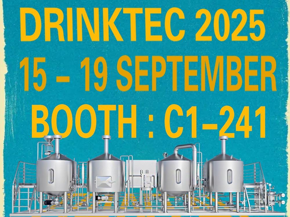<b>We are Exhibiting at Drinktec 2025 – Visit Us for Free!</b>